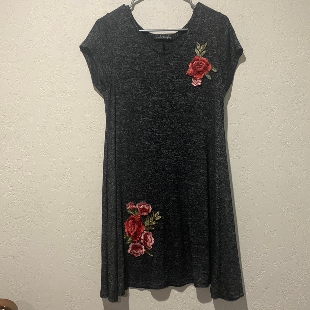 French Atmosphere Floral Dress